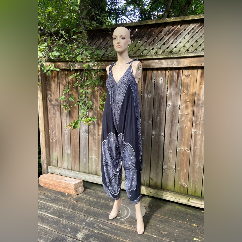 Balinese Tribal Pattern Jumpsuit/Romper